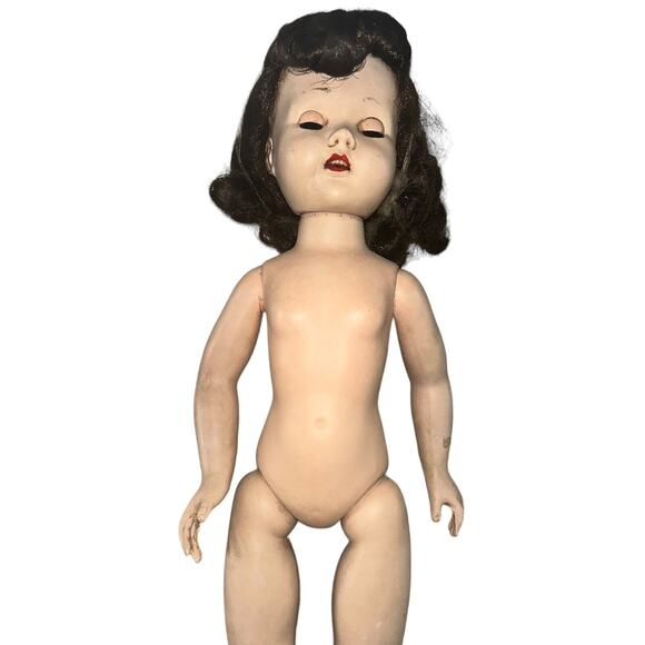 Vintage Walker Doll FairyLand Toy Prod. Composition Sleepy Eye in pink outfit - Picture 10 of 16